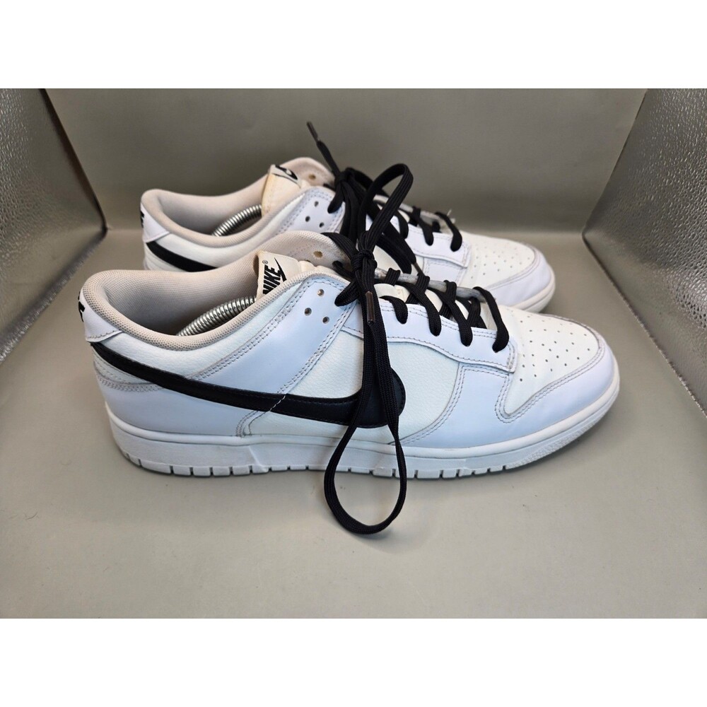 Nike Dunk Low Reverse Panda Shoes Mens 12 White Black Retro Athletic Gym Sneaker